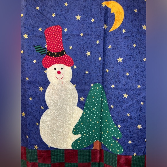 Dreamspinners Vintage Christmas Vest Cut & Sew Fabric Panel - Picture 3 of 16